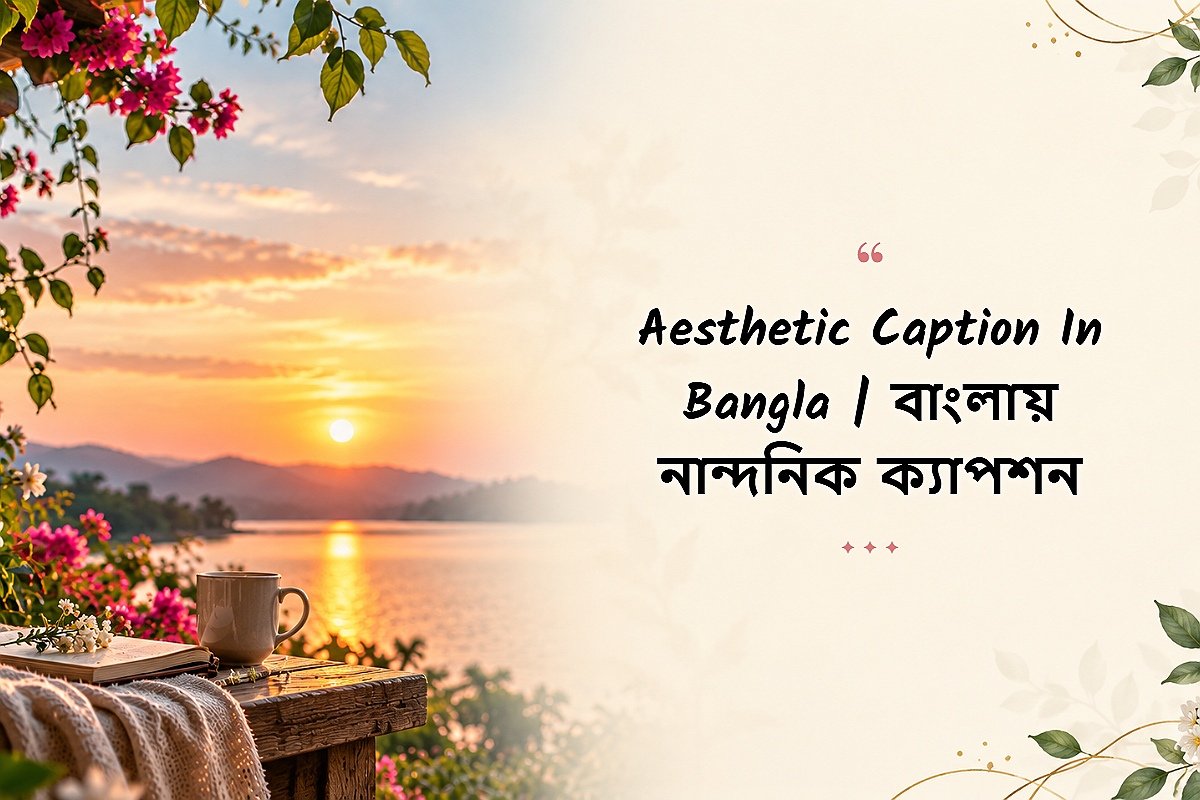 Aesthetic Caption In Bangla | বাংলায় নান্দনিক ক্যাপশন