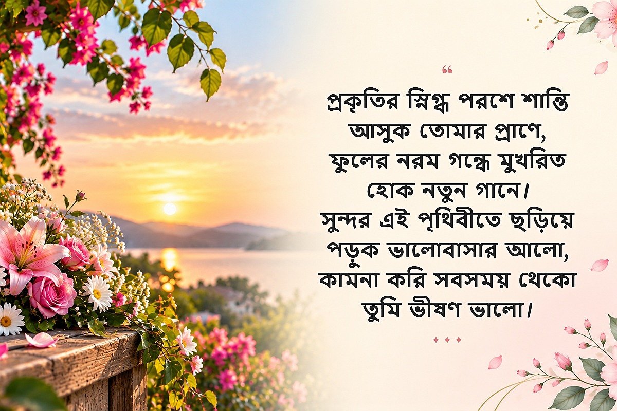 Flower Caption In Bangla | ফুল নিয়ে বাংলা ক্যাপশন