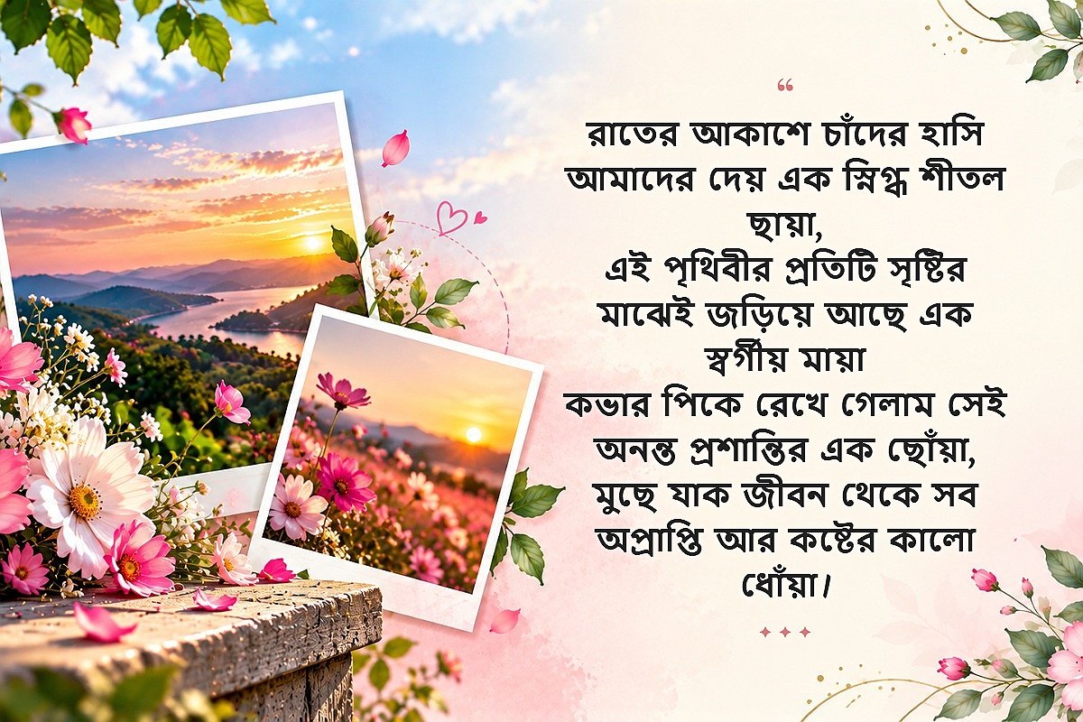 Cover Pic Caption In Bengali | কভার পিক ক্যাপশন বাংলায়