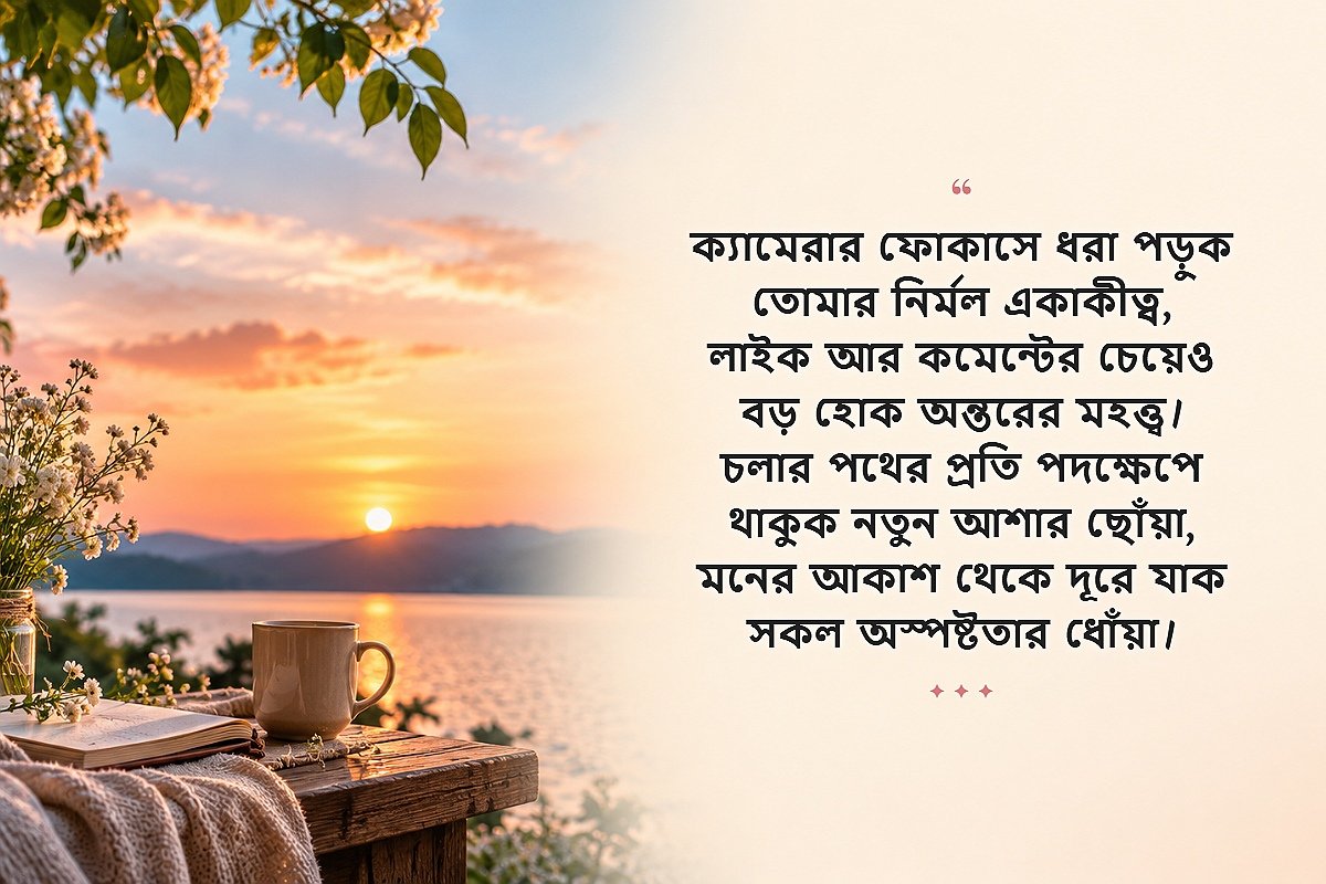 Aesthetic Caption In Bengali For Instagram | ইনস্টাগ্রামের জন্য নান্দনিক বাংলা ক্যাপশন