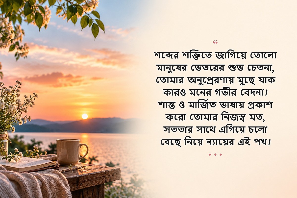 Aesthetic Status Bangla | সোশ্যাল মিডিয়ার জন্য নান্দনিক বাংলা স্ট্যাটাস